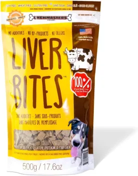 100% Pure Beef Liver Bites, Healthy Freeze Dried Dog Treats, 17.6 oz, All Natural, Grain Free, High Protein & Zero Additives, Made in USA, Packed with Nutrients and Vitamins