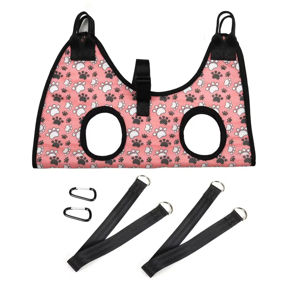5Pcs/Set Pet Grooming Hammock, Thickened Hammock for Nail Trimming, Suitable for Dogs and Cats Grooming Supplies