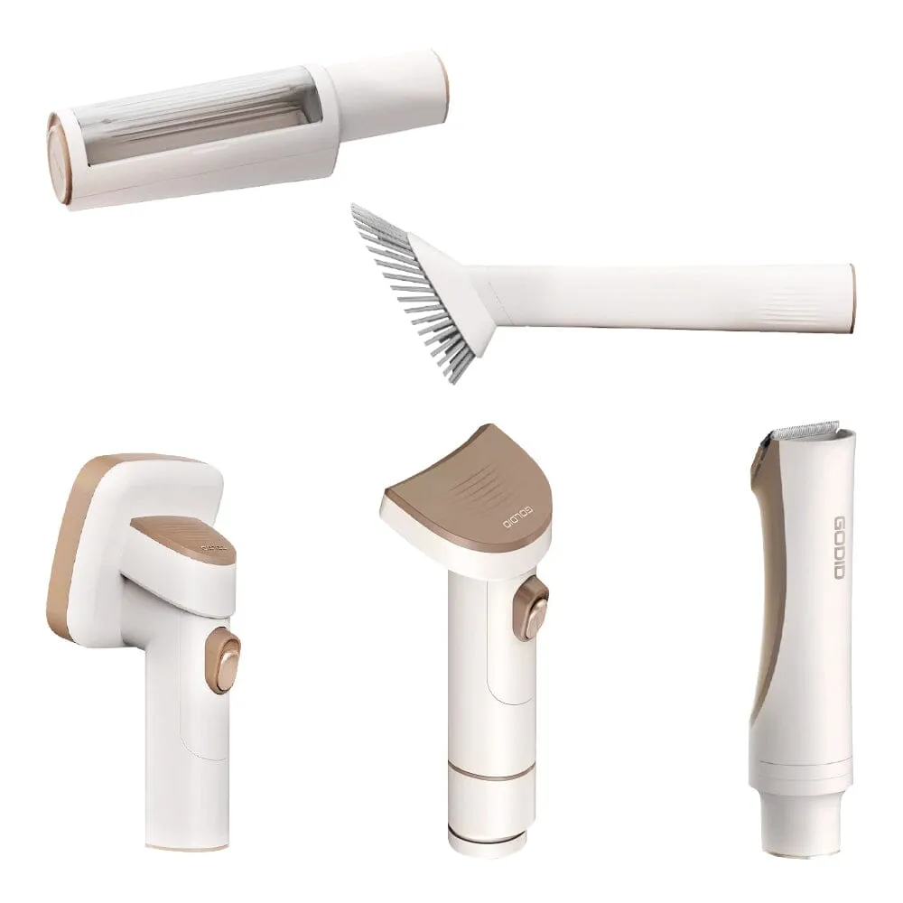6 in 1 Pet Grooming Kit Vacuum with Brushes Comb