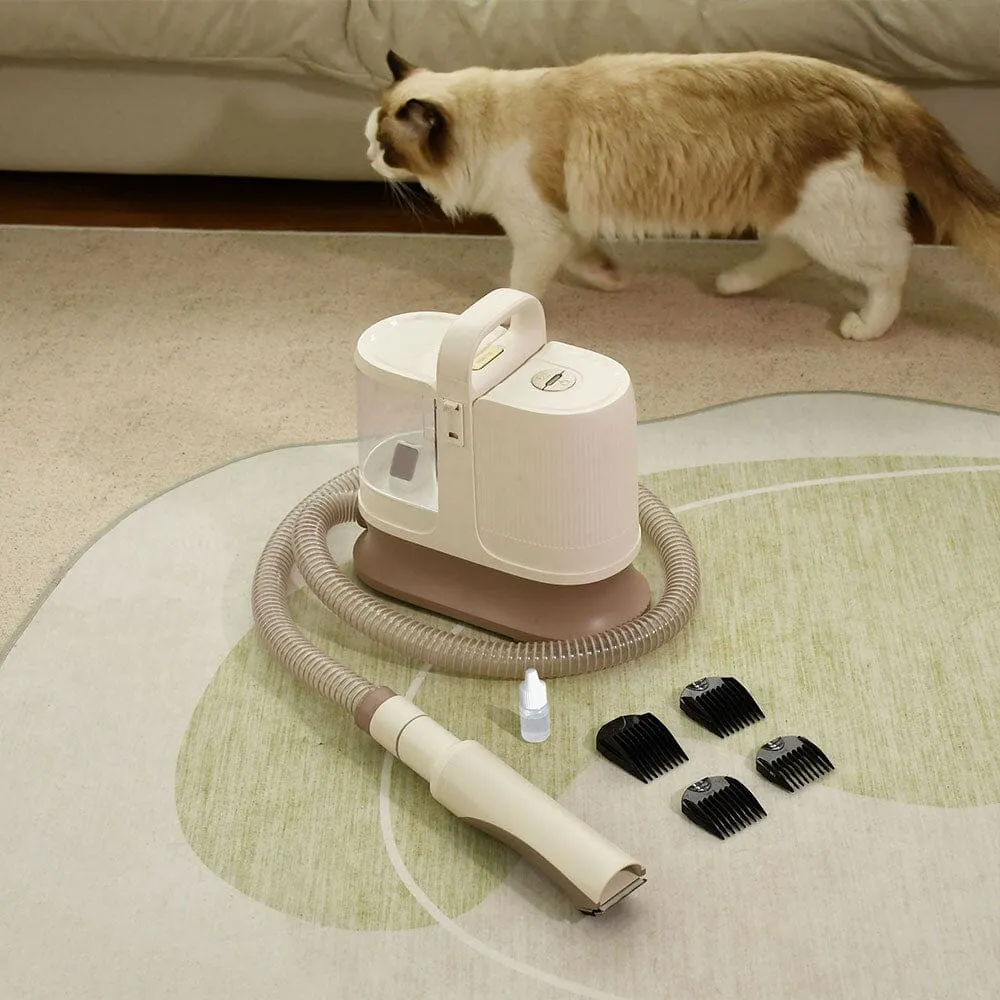 6 in 1 Pet Grooming Kit Vacuum with Brushes Comb