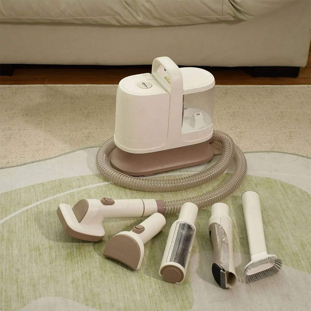 6 in 1 Pet Grooming Kit Vacuum with Brushes Comb