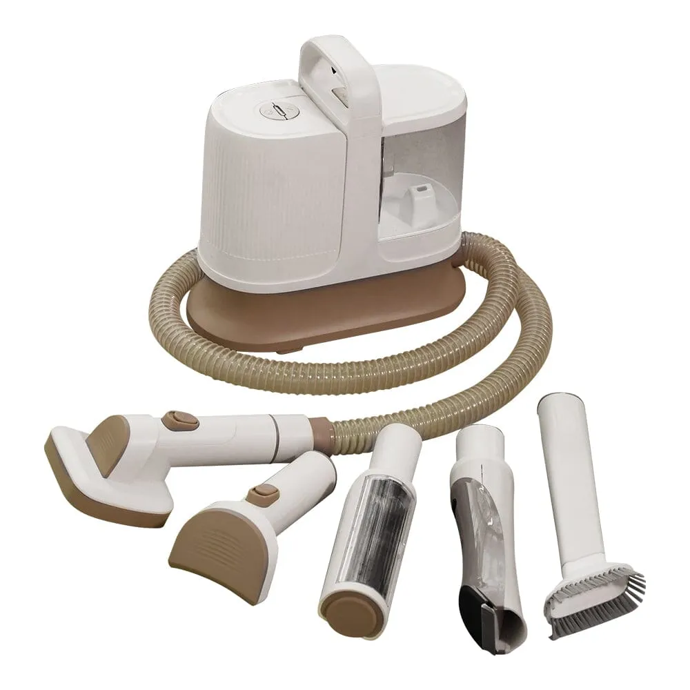 6 in 1 Pet Grooming Kit Vacuum with Brushes Comb