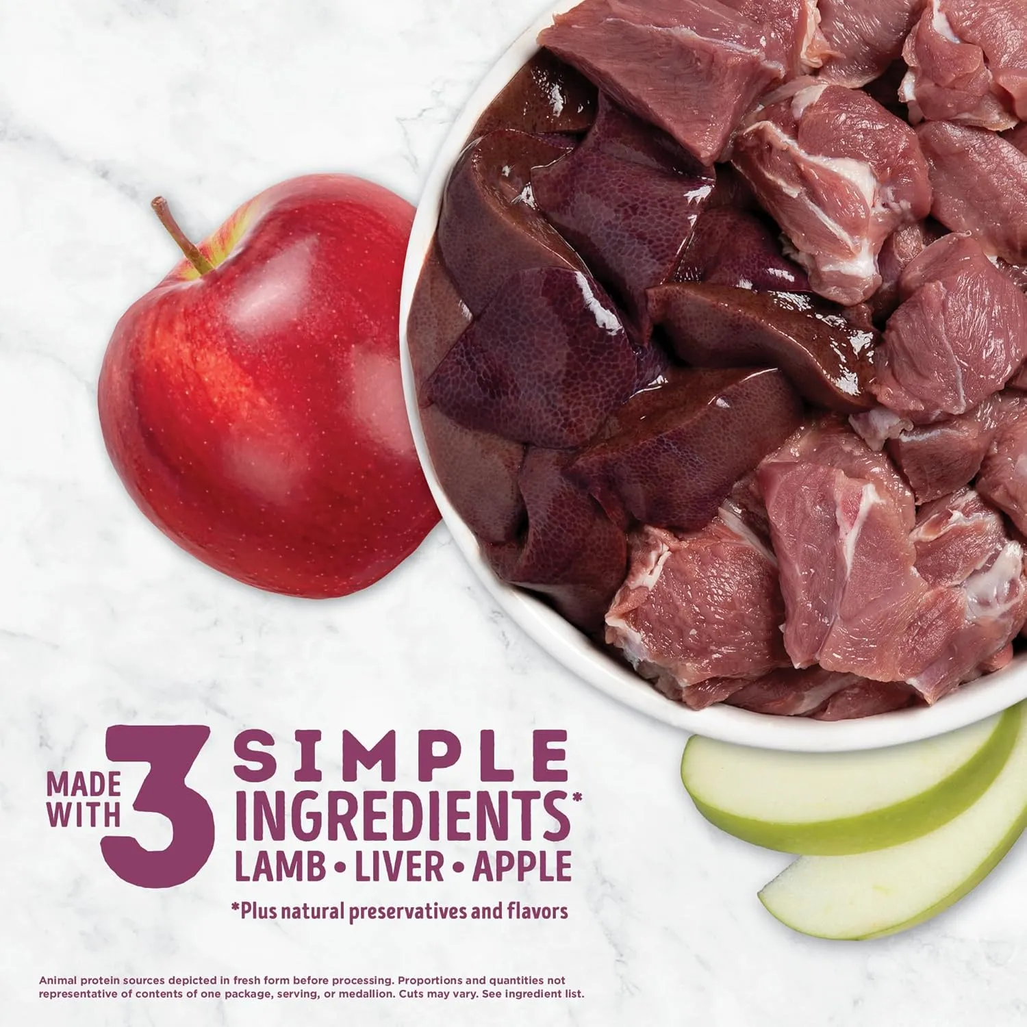 ACANA Singles Freeze Dried Dog Treats, Limited Ingredient Grain Free Lamb & Apple Recipe, 1.25oz