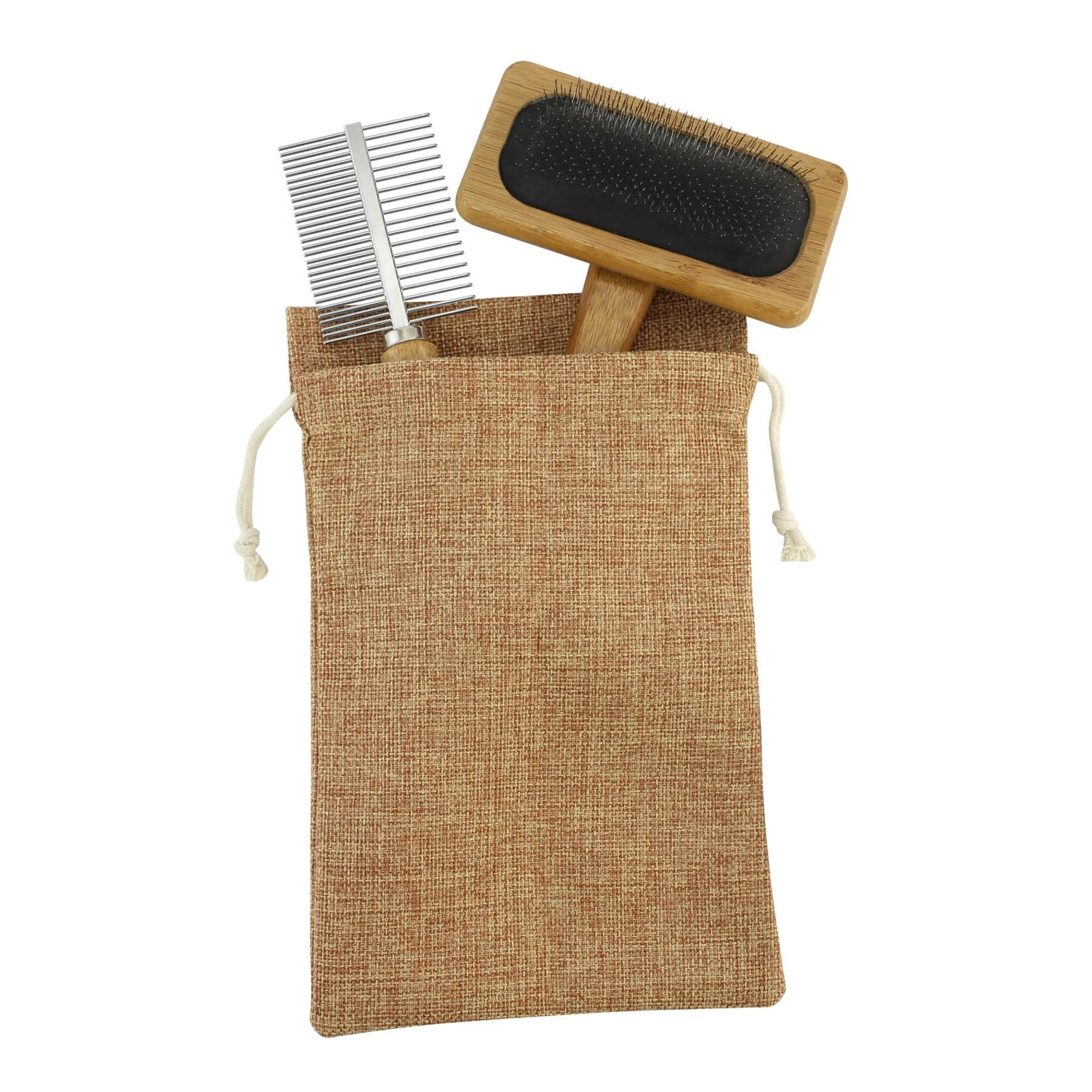 BAMBOO PET GROOMING SET