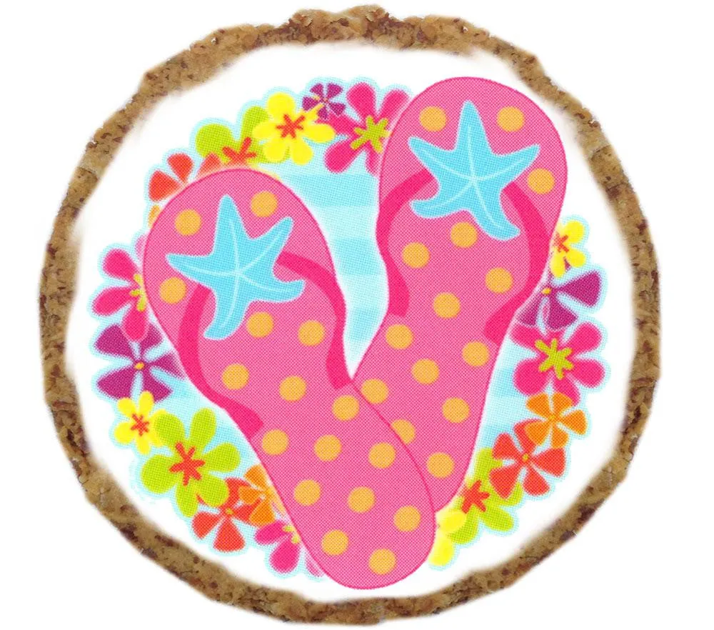 Beach Sandals Dog Treats - 12 Pack