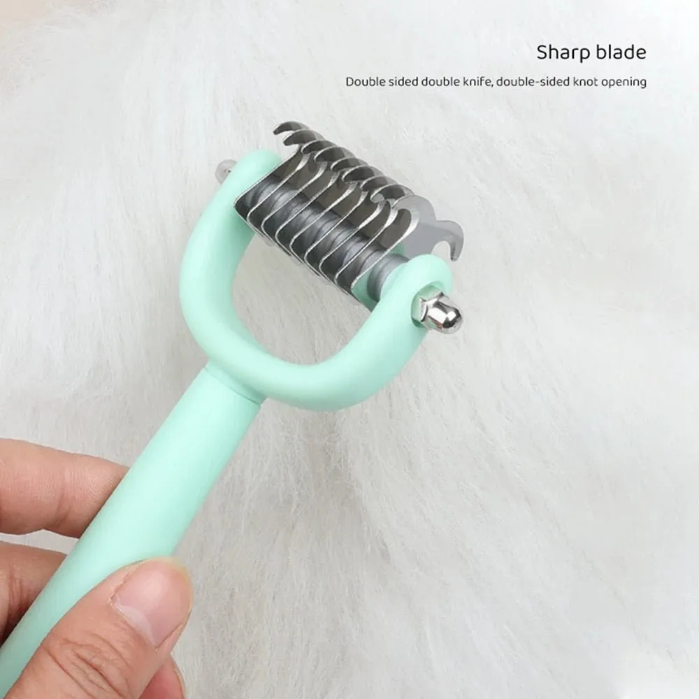 Cat Dog Grooming Hair Removal Comb Set