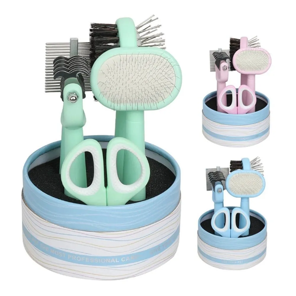 Cat Dog Grooming Hair Removal Comb Set