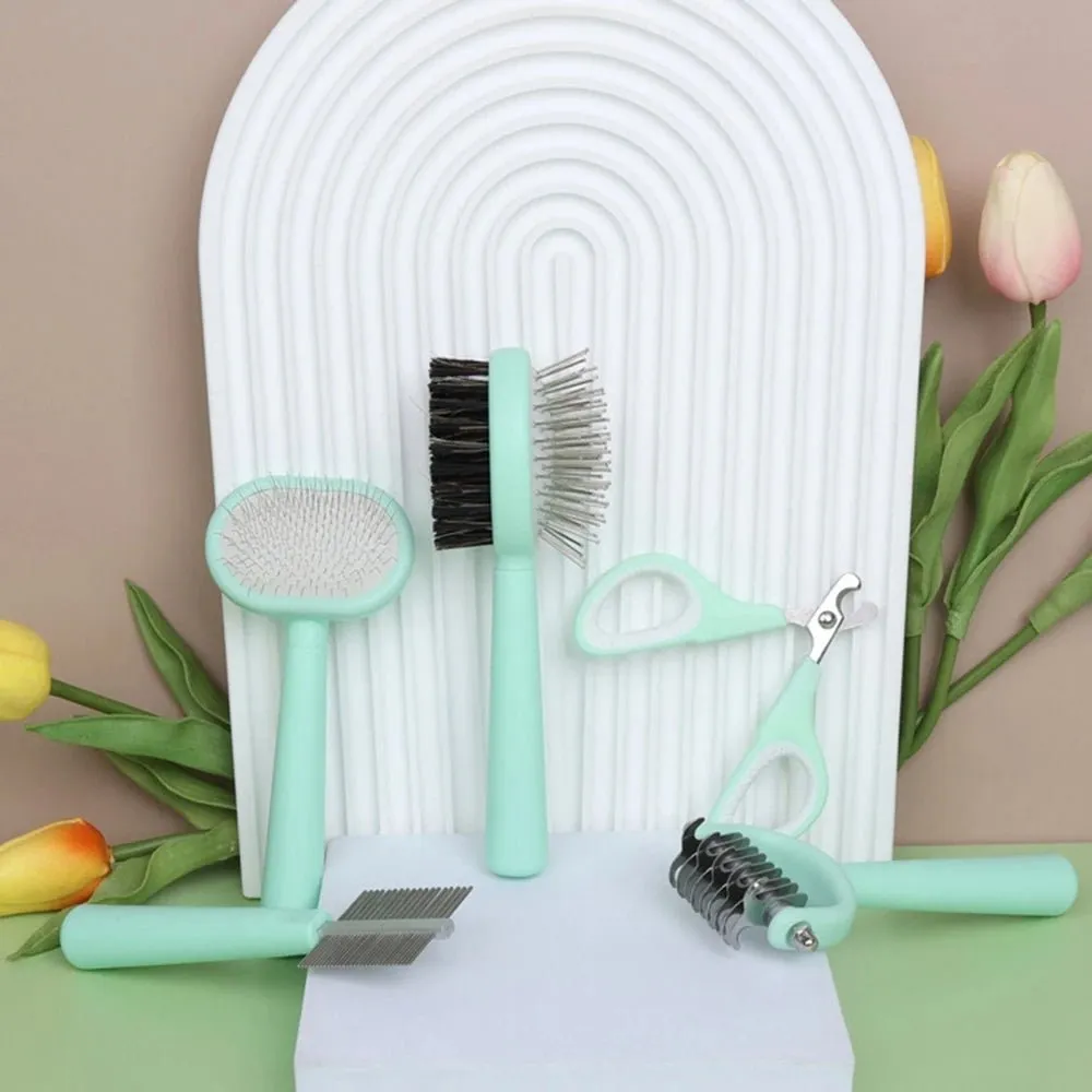 Cat Dog Grooming Hair Removal Comb Set