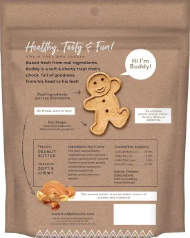 Cloud Star Buddy Biscuit Softies 5 oz Pouch, Soft & Chewy, Natural Roasted Chicken Flavor Dog Treats, Oven Baked in The USA (Pack of 2)