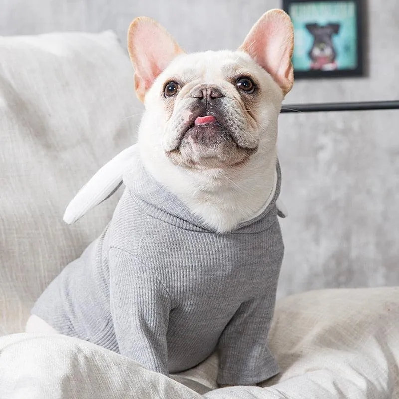 Cute French Bulldog Hooded Coat Jacket