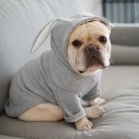 Cute French Bulldog Hooded Coat Jacket