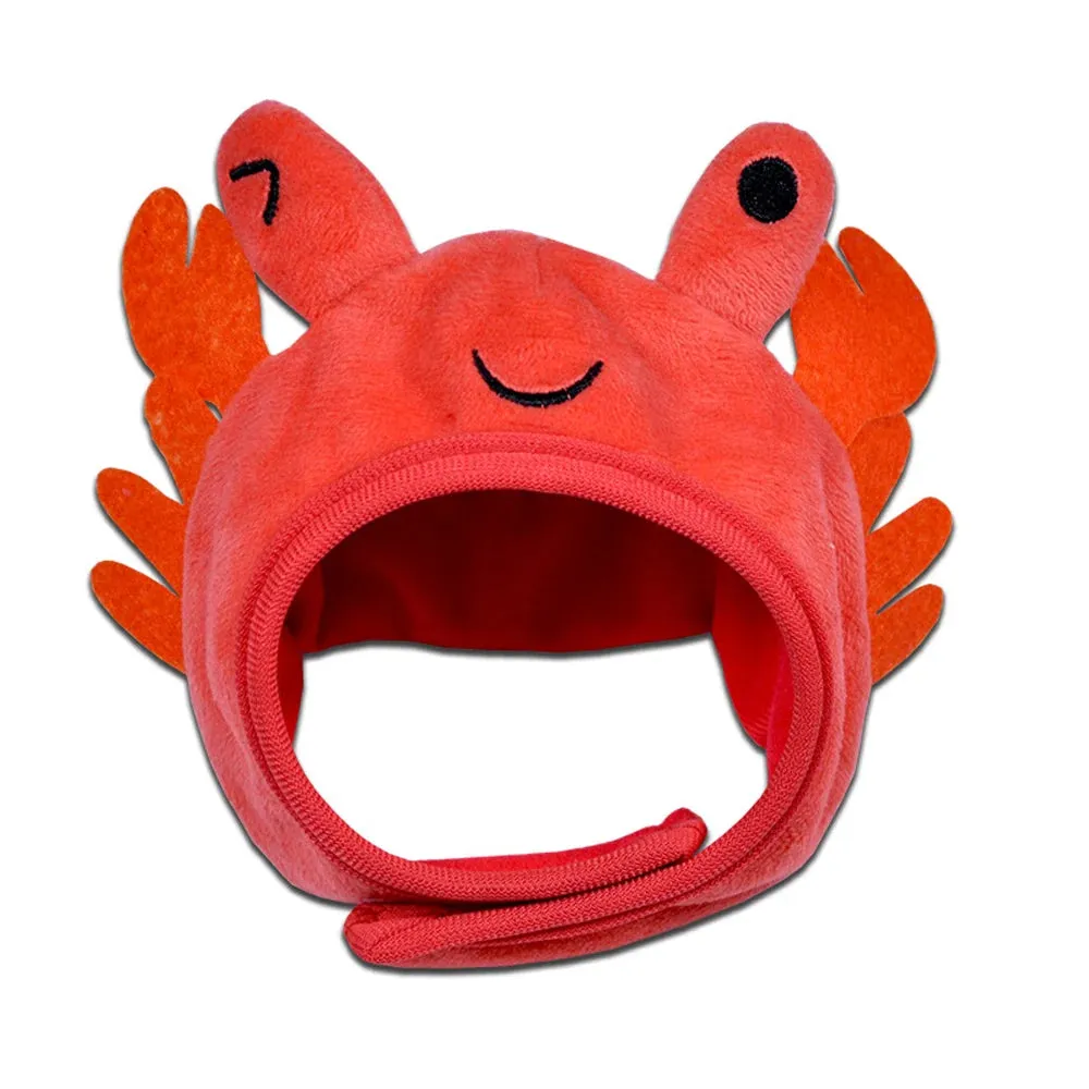 Cute Pet Hat for Cat Dress Up Dog Costume Halloween Christmas Cosplay Warm Headwear Dogs Hats