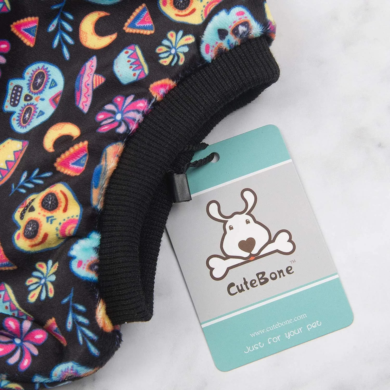 CuteBone Small Dogs Outfit Soft Puppy Onesies Pjs Dog Pajamas Pet Coat Cat Apparel Comfy Doggie Jumpsuit Bodysuit for All Seasons P73XS