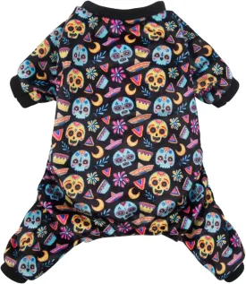 CuteBone Small Dogs Outfit Soft Puppy Onesies Pjs Dog Pajamas Pet Coat Cat Apparel Comfy Doggie Jumpsuit Bodysuit for All Seasons P73XS
