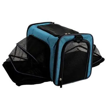 DogIt Explorer Soft Expandable Bag Black & Navy