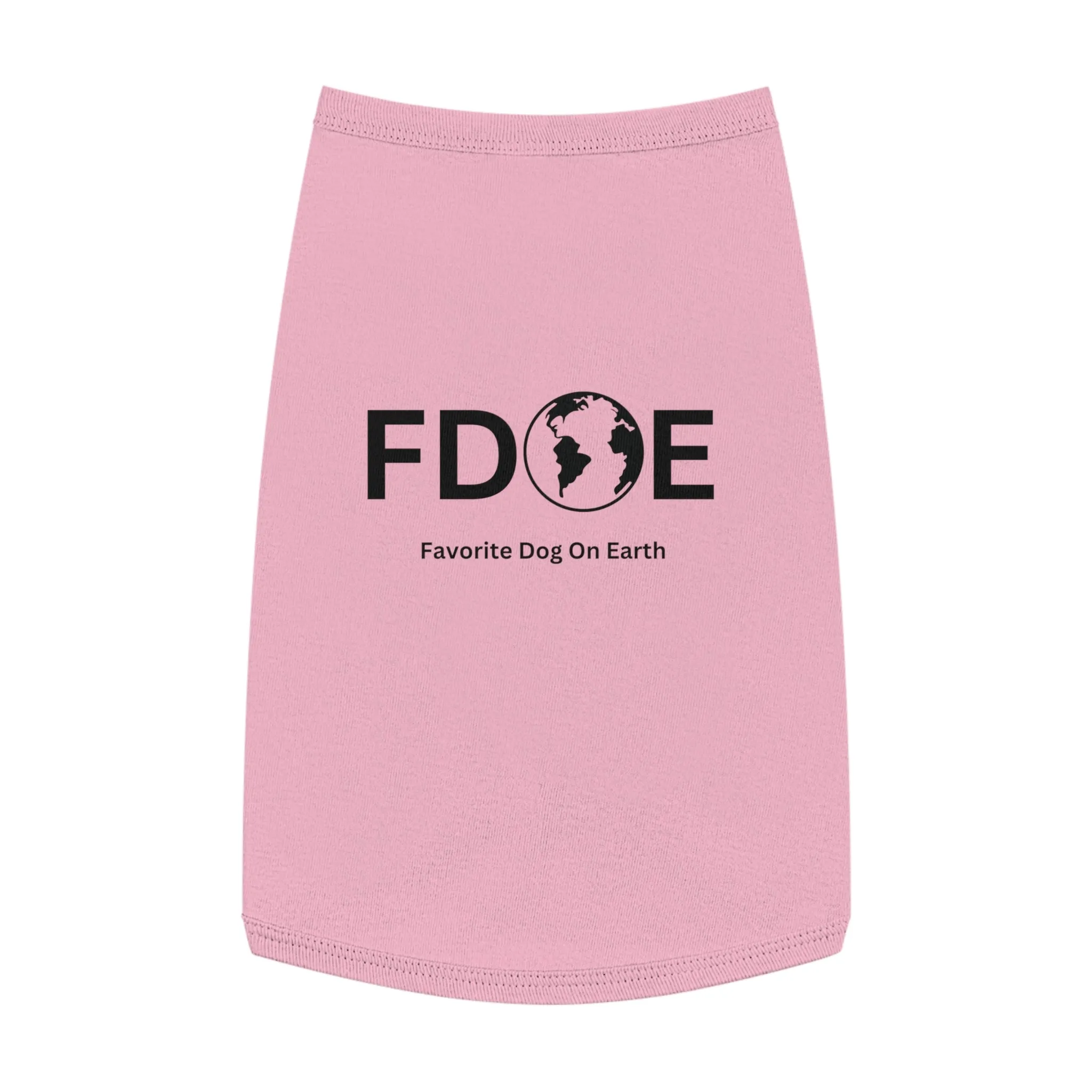 Favorite Dog On Earth (FDOE) - Custom Pet Tank Top