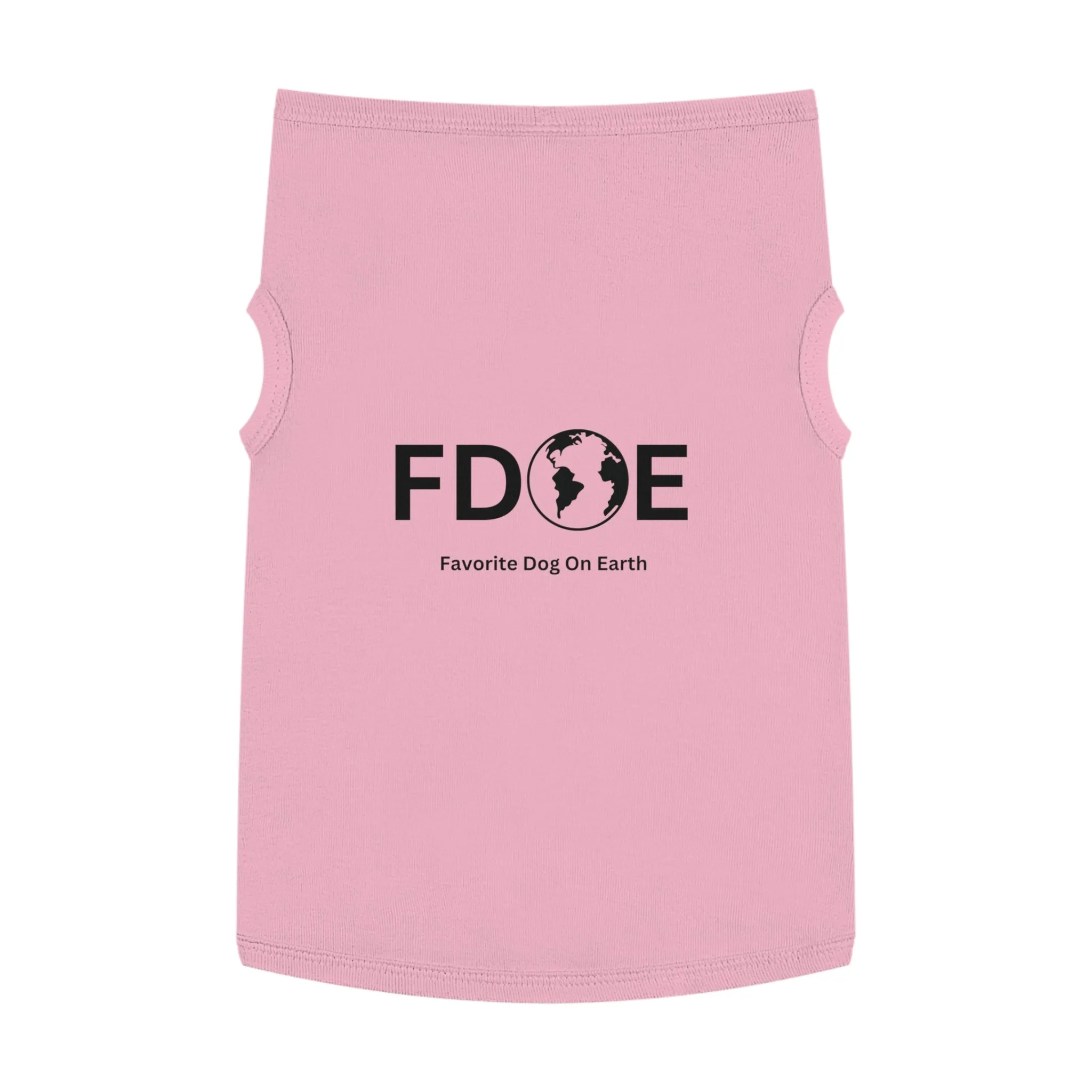 Favorite Dog On Earth (FDOE) - Custom Pet Tank Top