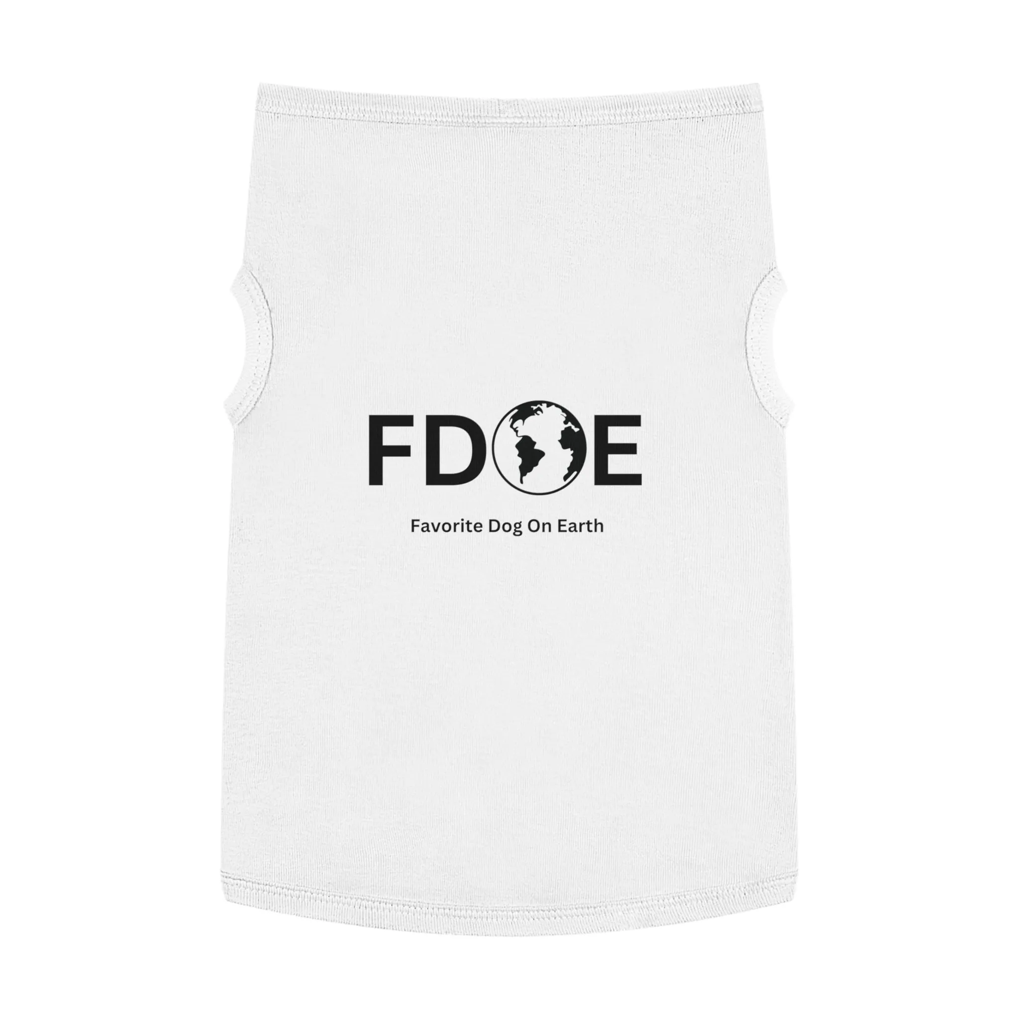 Favorite Dog On Earth (FDOE) - Custom Pet Tank Top
