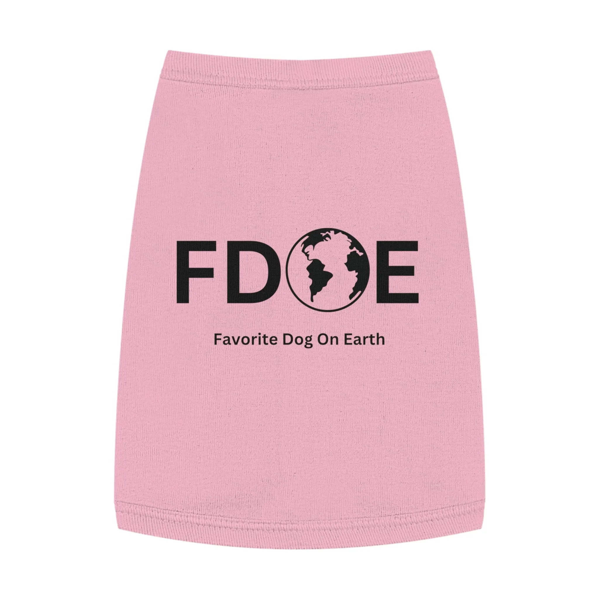 Favorite Dog On Earth (FDOE) - Custom Pet Tank Top