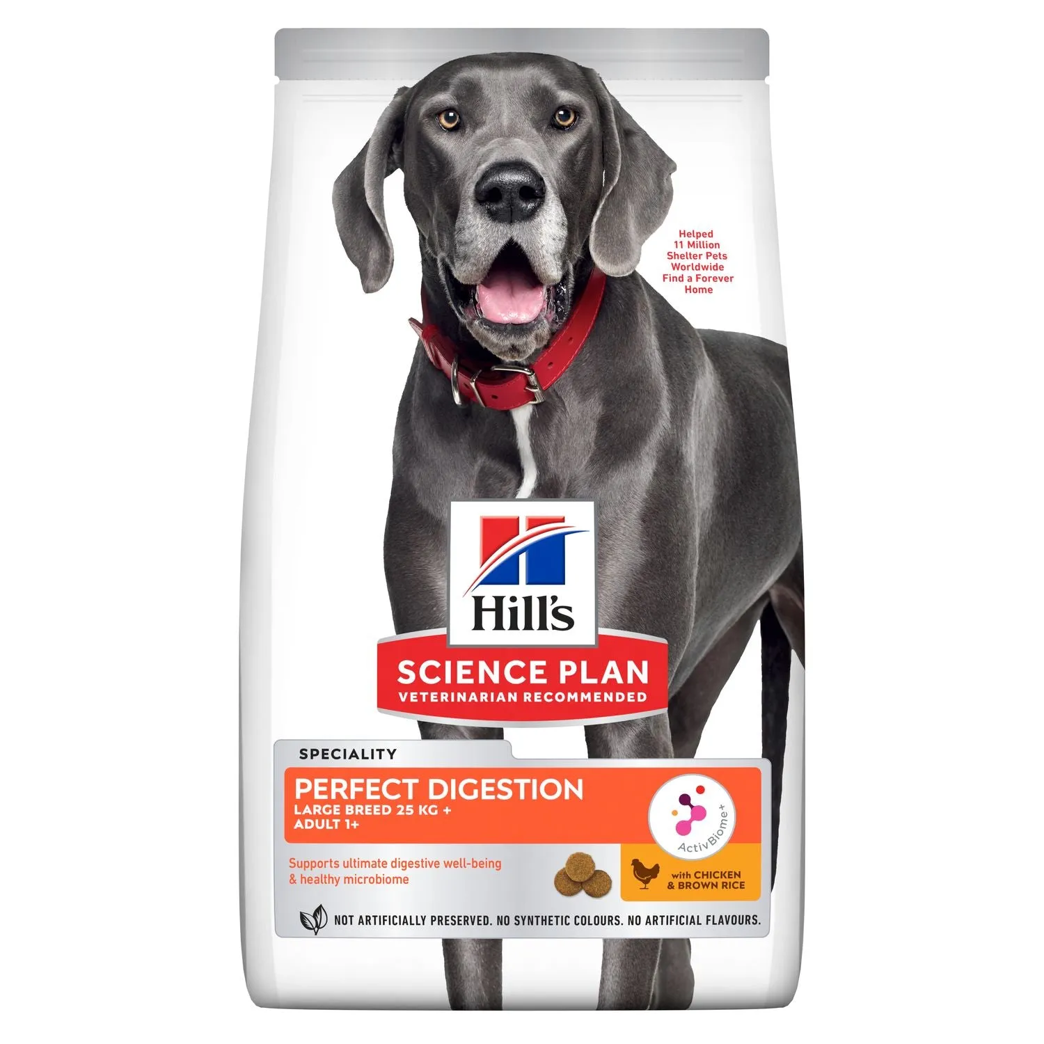 Hill's Perfect Digestion Large Breed Adult 1  with Chicken & Brown Rice