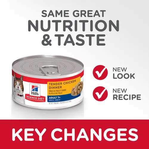 Hill's Science Diet Adult 7  Tender Chicken Dinner cat food