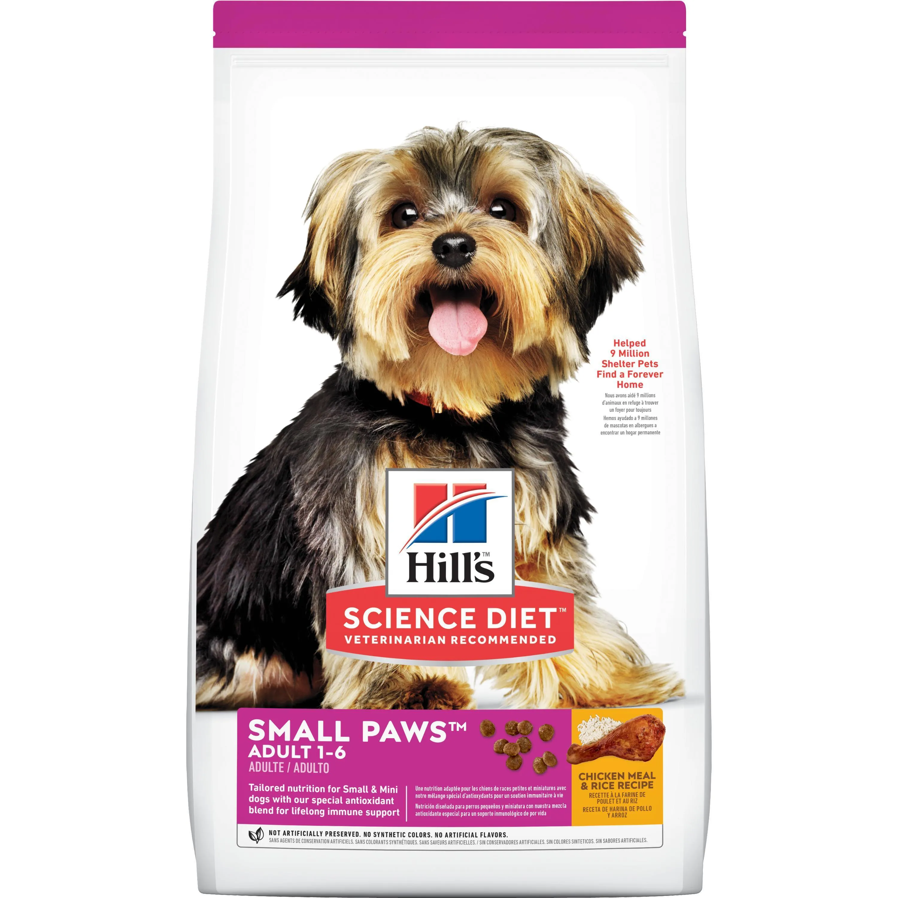 Hill's Science Diet Dry Dog Food Adult Small Paws for Small Breed Dogs