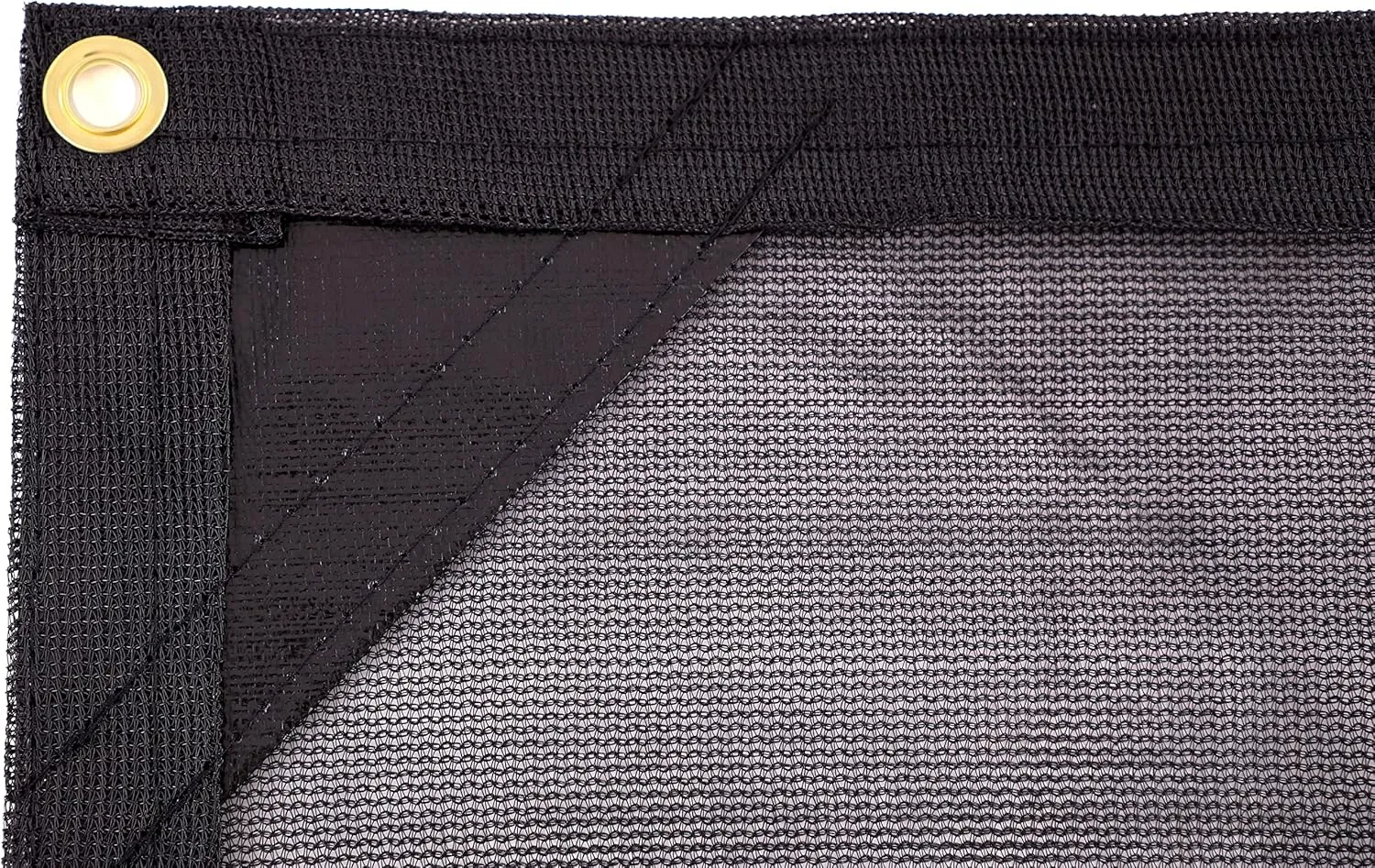 Kotap 12-ft x 26-ft Heavy-Duty 6.5 Oz Black Mesh Shade/Truck Tarp, Item: MESH-1226