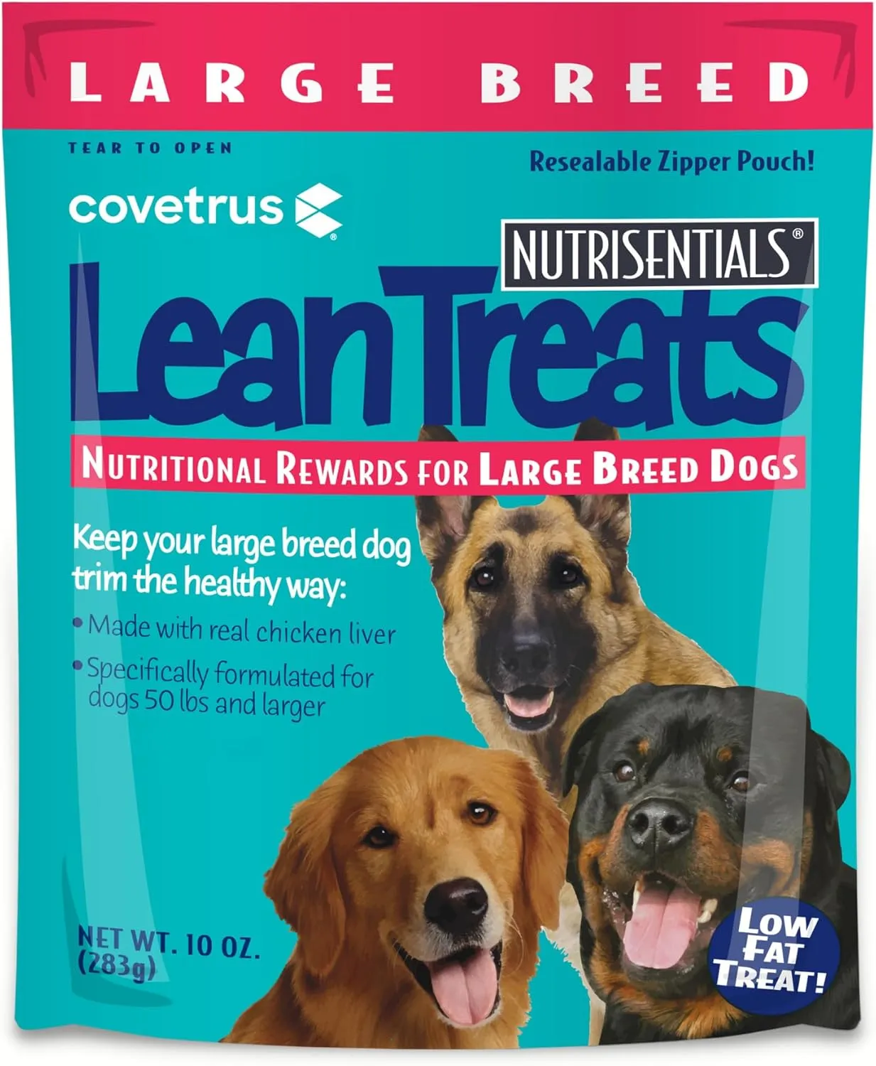 Lean Treats for Large Breed Dogs 10 oz