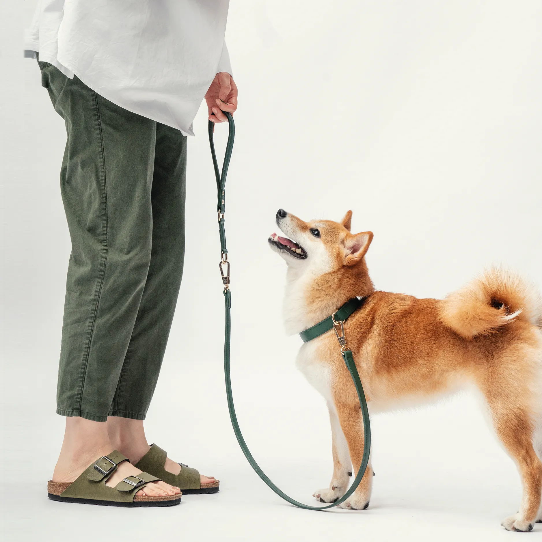 Leash - Forest Green