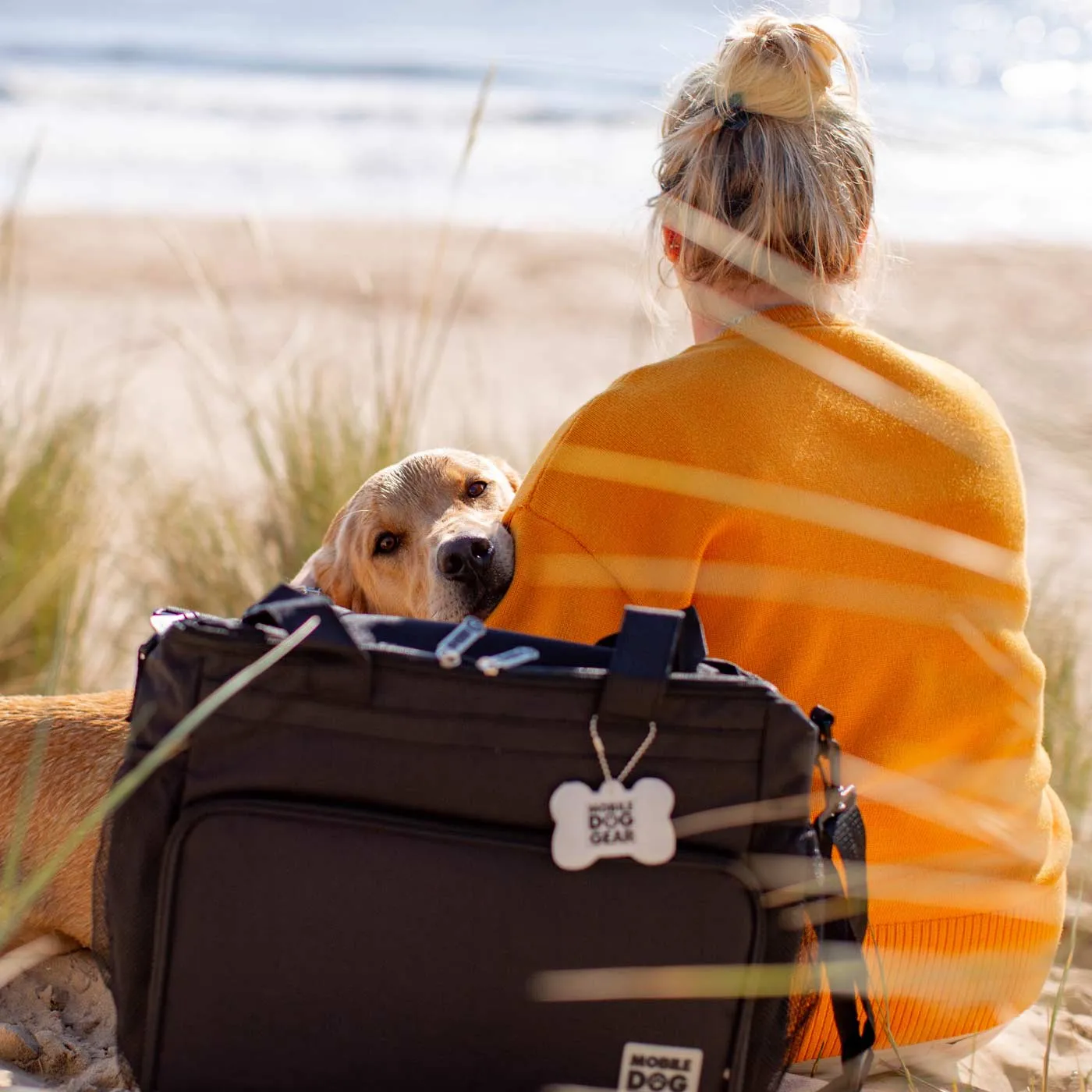 Mobile Dog Gear Weekend Away Bag In Black