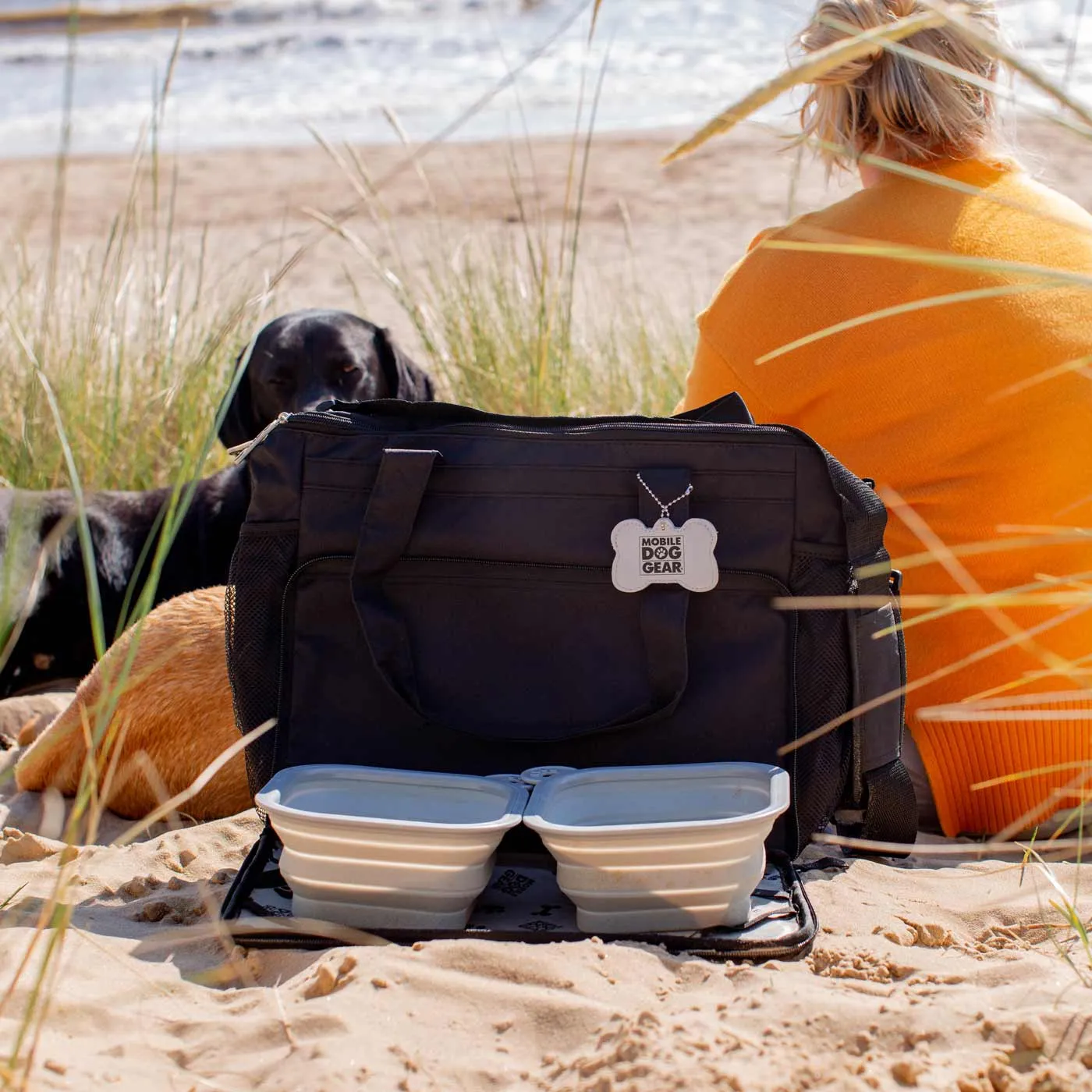 Mobile Dog Gear Weekend Away Bag In Black