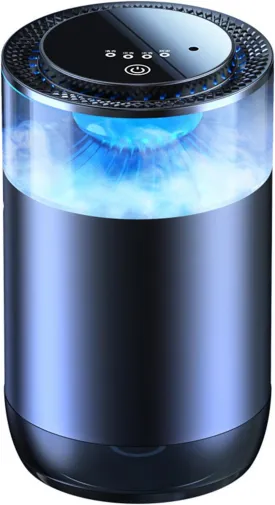 NUEAYMS Car Air Diffuser Rechargeable 4 Modes Auto On/Off Car Air Freshener with Ambient Lights
