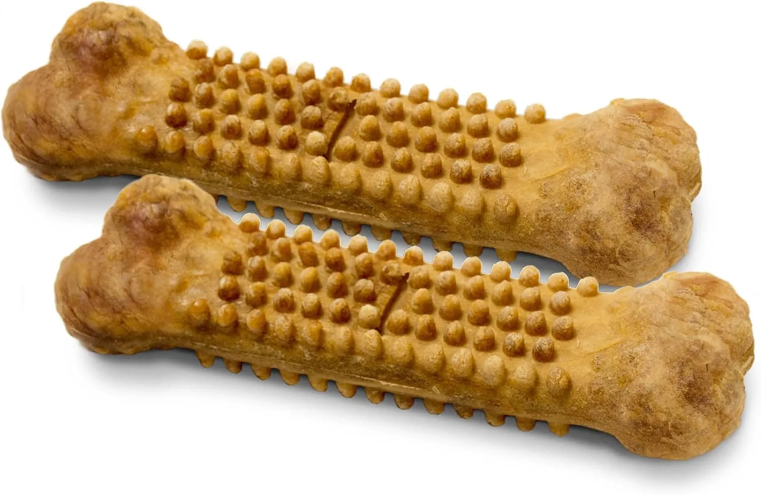 Nylabone Nubz Natural Edible Chew Treats for Dogs, Made in USA, Chicken Flavor, Large - Up to 50 lbs. (40 Count)