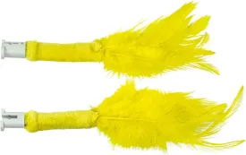 Peek-A-Bird Cat Toy Replacement Feathers  2 Pack Refill Parts  Interactive Teaser Toy for Indoor Cats
