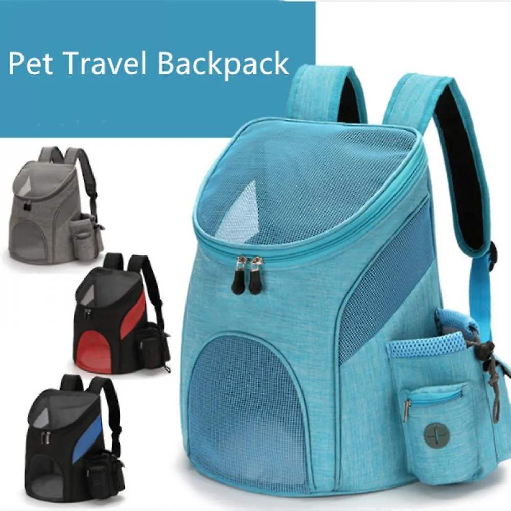 Pet Carriers Crates Outdoor Pet Travel Double Backpack Foldable Cat And Dog Pet Box Pet Supplies Travel Fashion Pet Carrying Front Bag