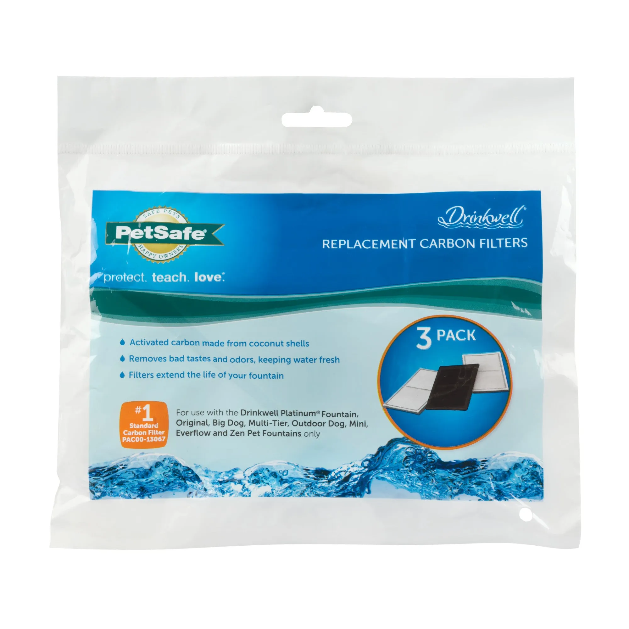 PetSafe® Drinkwell® Replacement Carbon Filters, 3-Pack