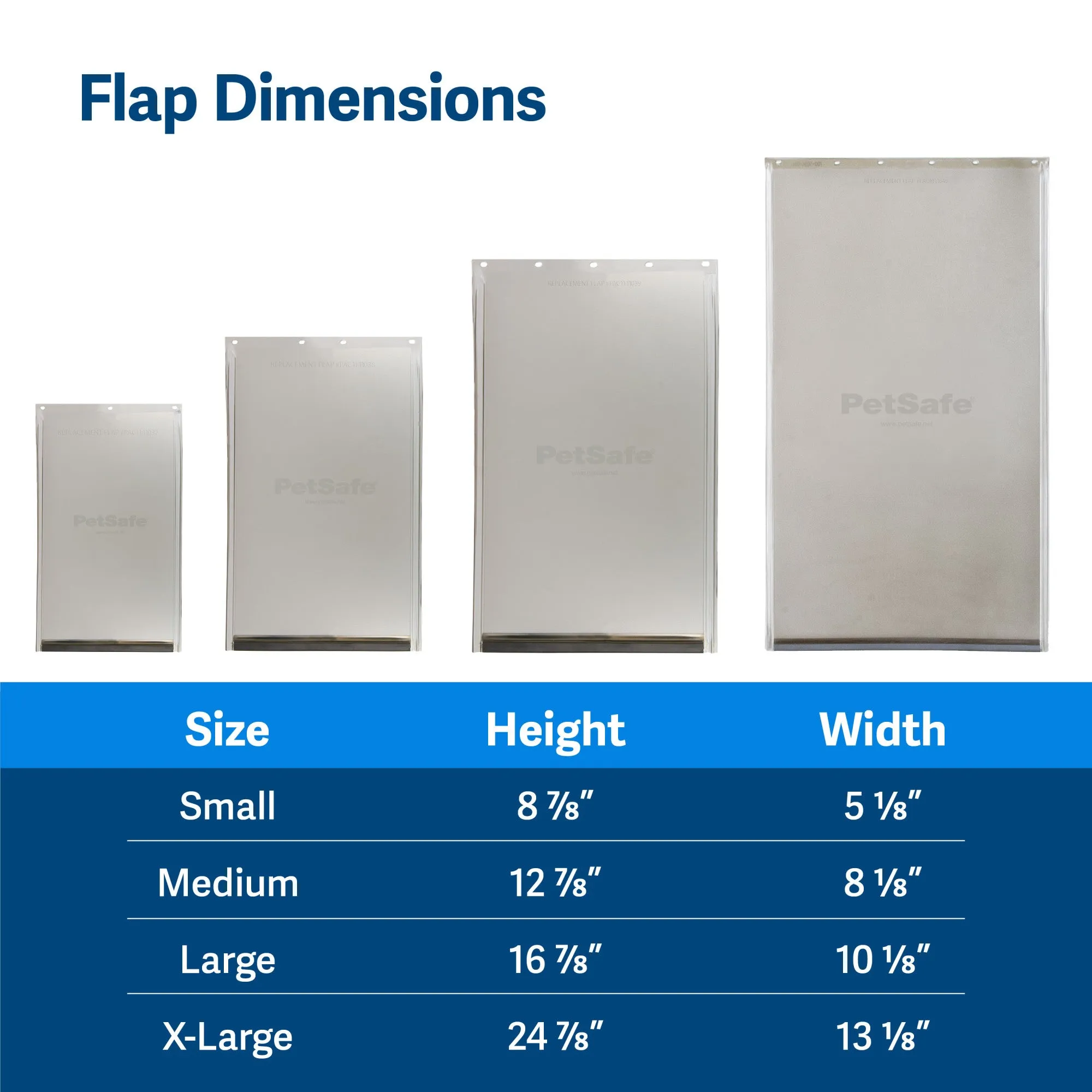 PetSafe® Freedom® Pet Door Replacement Flap, X-Large