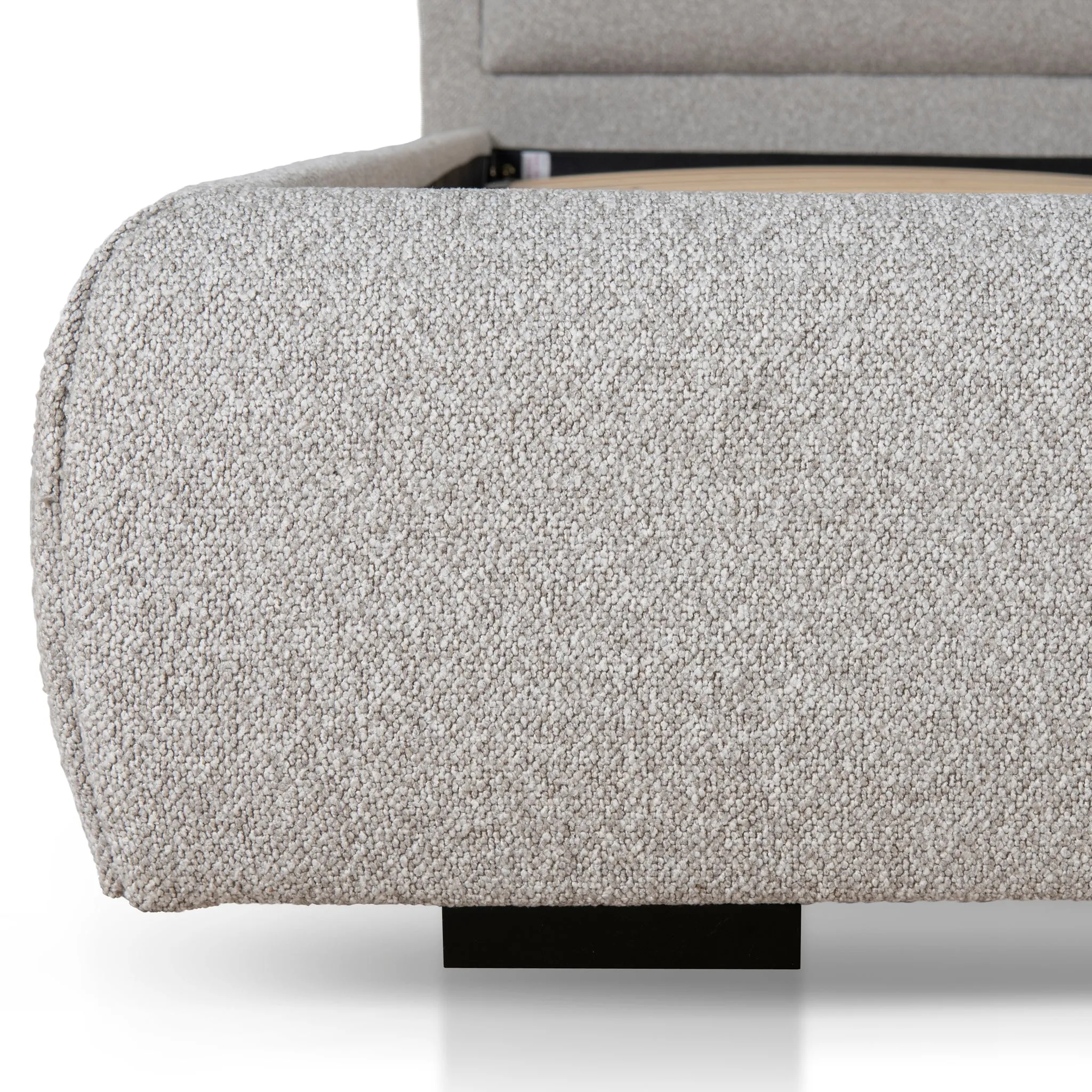 Phoebe King Bed Frame - Clay Grey