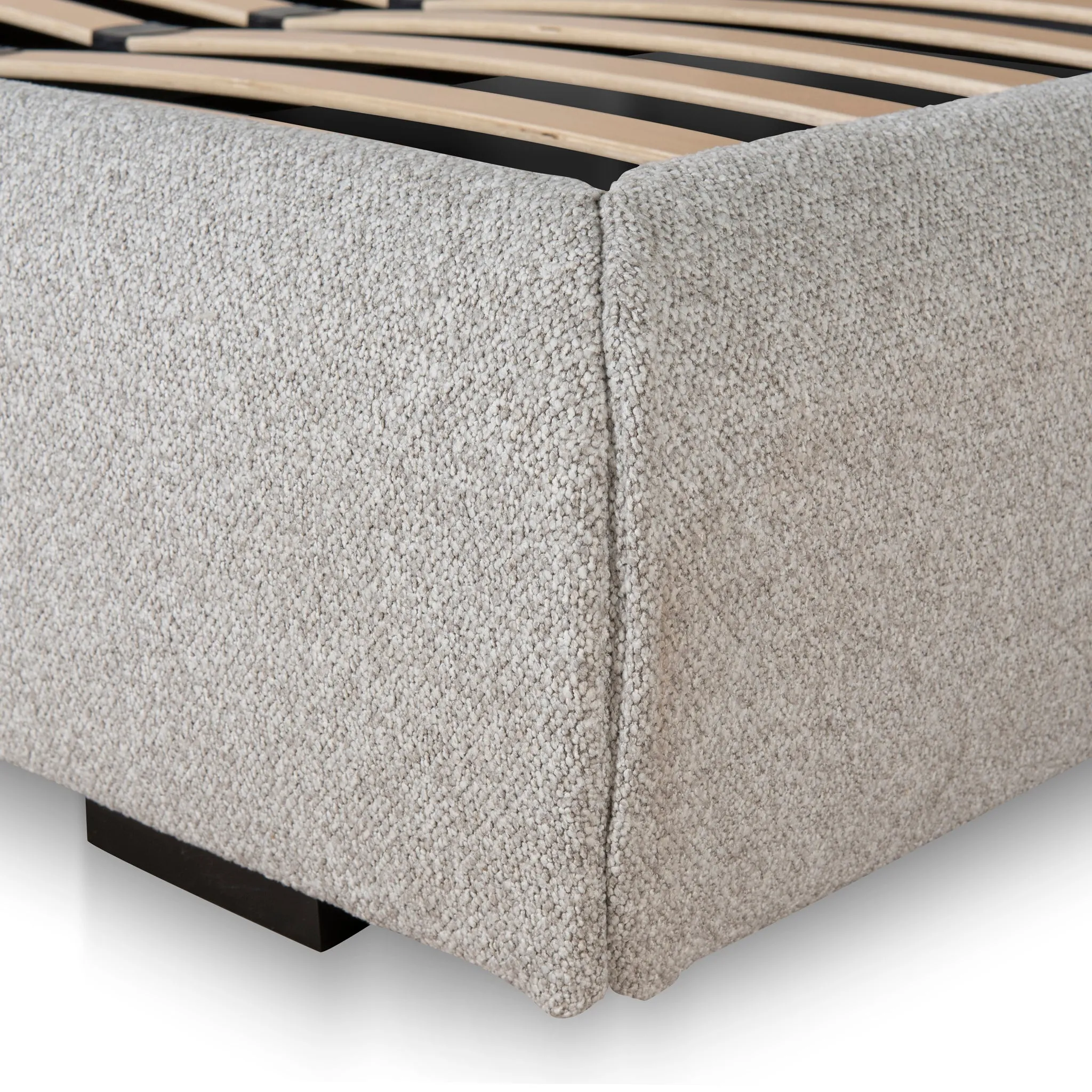 Phoebe King Bed Frame - Clay Grey