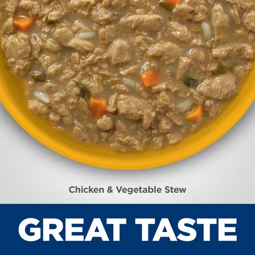 Science Diet Adult 7  Senior Vitality Cat Food Chicken & Vegetable Stew