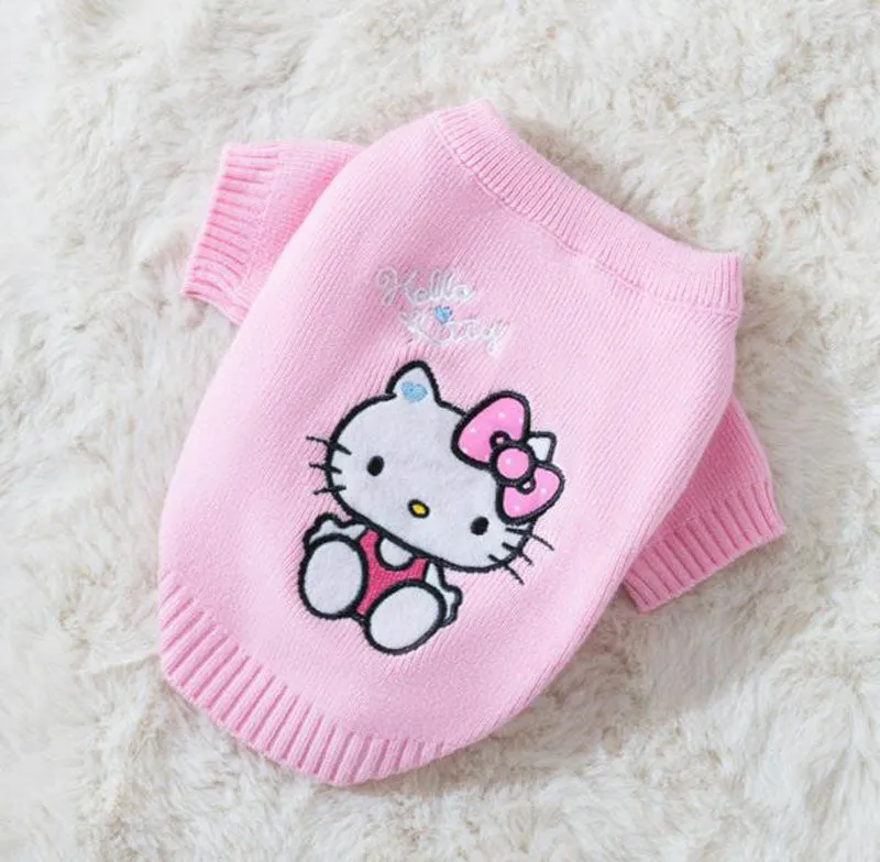 Spring and Autumn Puppy Dog Cat Sweater Two Feet Pet Clothes Bottoming Shirt