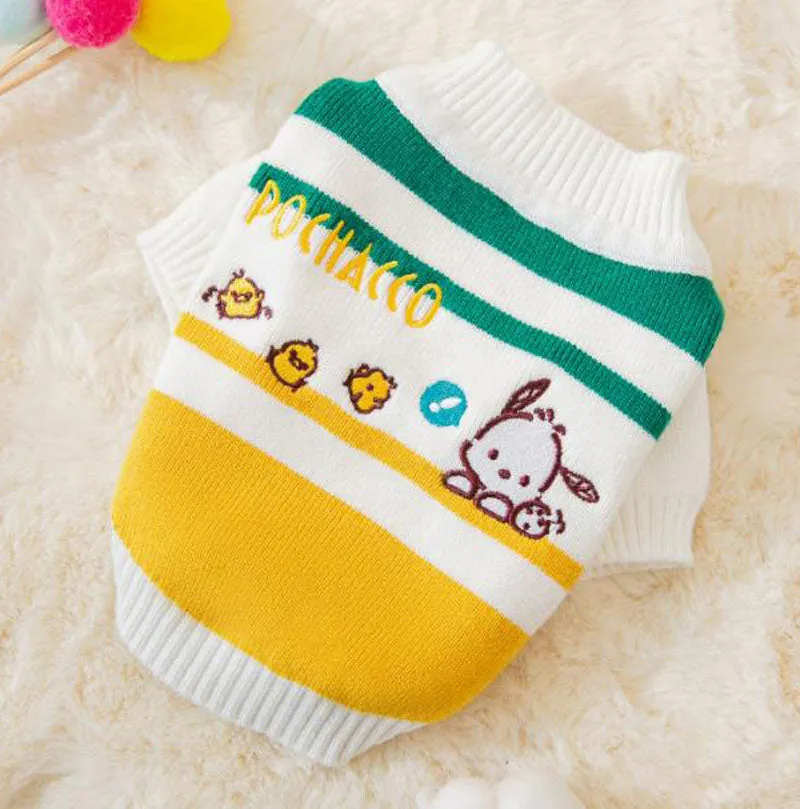 Spring and Autumn Puppy Dog Cat Sweater Two Feet Pet Clothes Bottoming Shirt