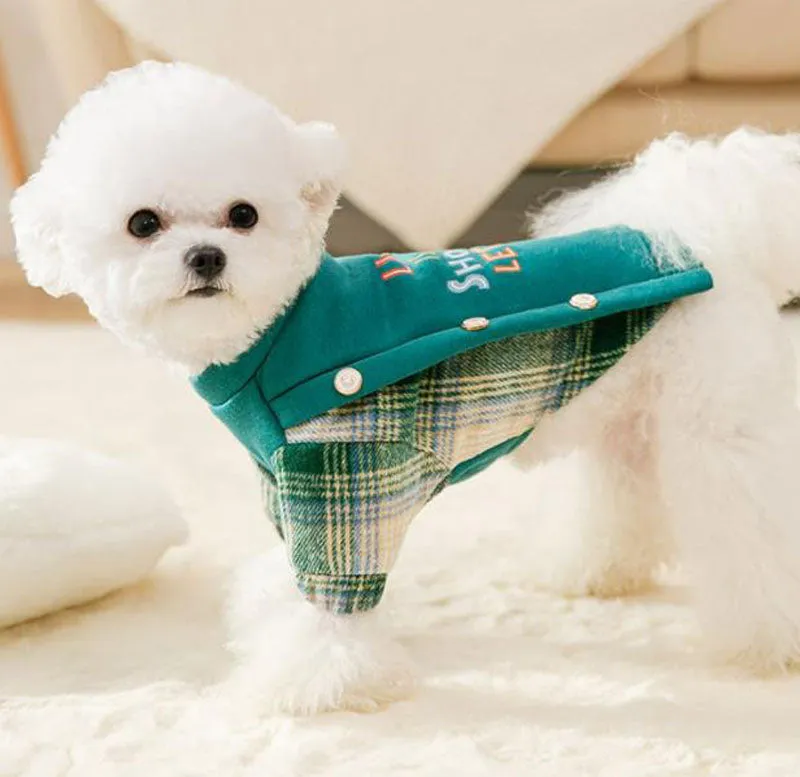 Spring and Autumn Puppy Dog Cat Sweater Two Feet Pet Clothes Bottoming Shirt