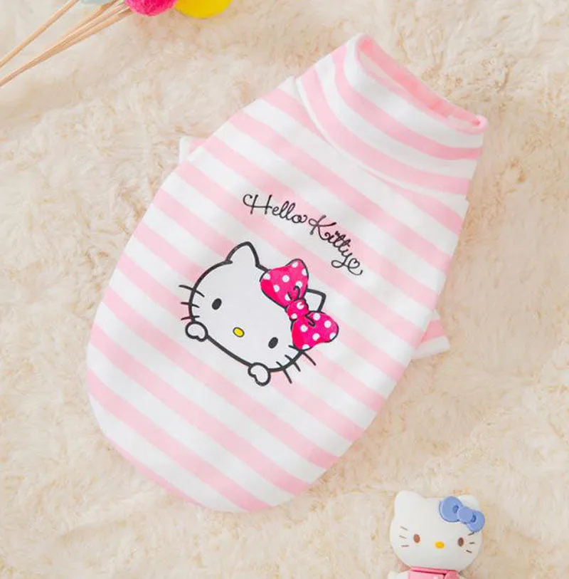 Spring and Autumn Puppy Dog Cat Sweater Two Feet Pet Clothes Bottoming Shirt