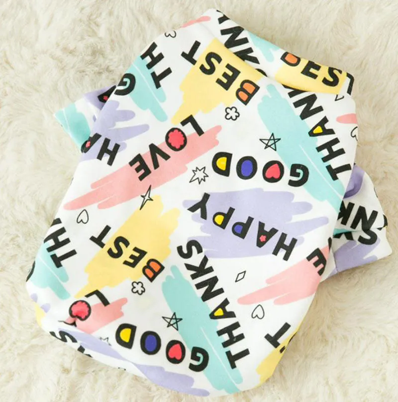 Spring and Autumn Puppy Dog Cat Sweater Two Feet Pet Clothes Bottoming Shirt