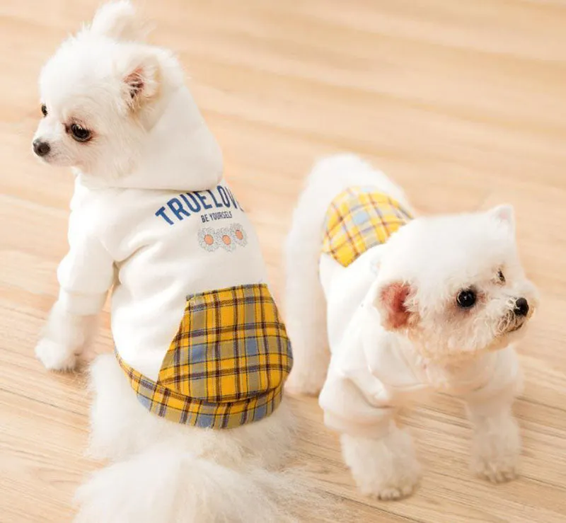 Spring and Autumn Puppy Dog Cat Sweater Two Feet Pet Clothes Bottoming Shirt