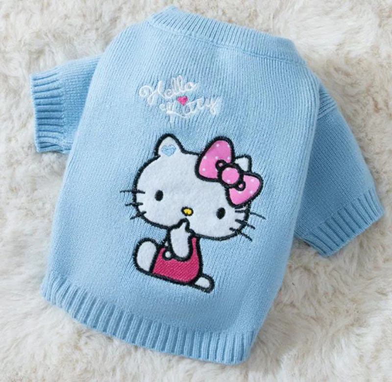 Spring and Autumn Puppy Dog Cat Sweater Two Feet Pet Clothes Bottoming Shirt