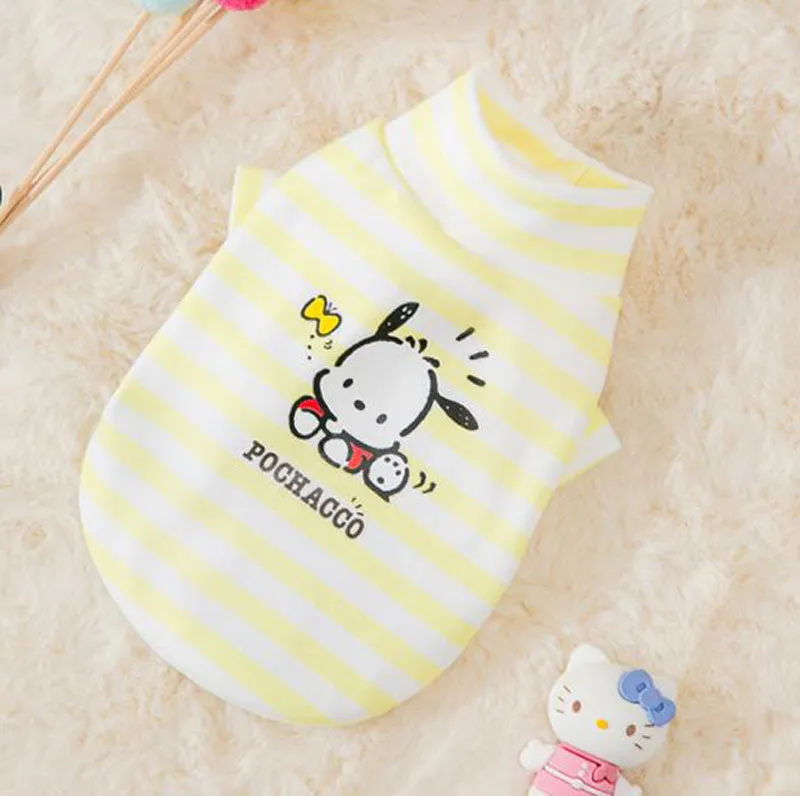 Spring and Autumn Puppy Dog Cat Sweater Two Feet Pet Clothes Bottoming Shirt
