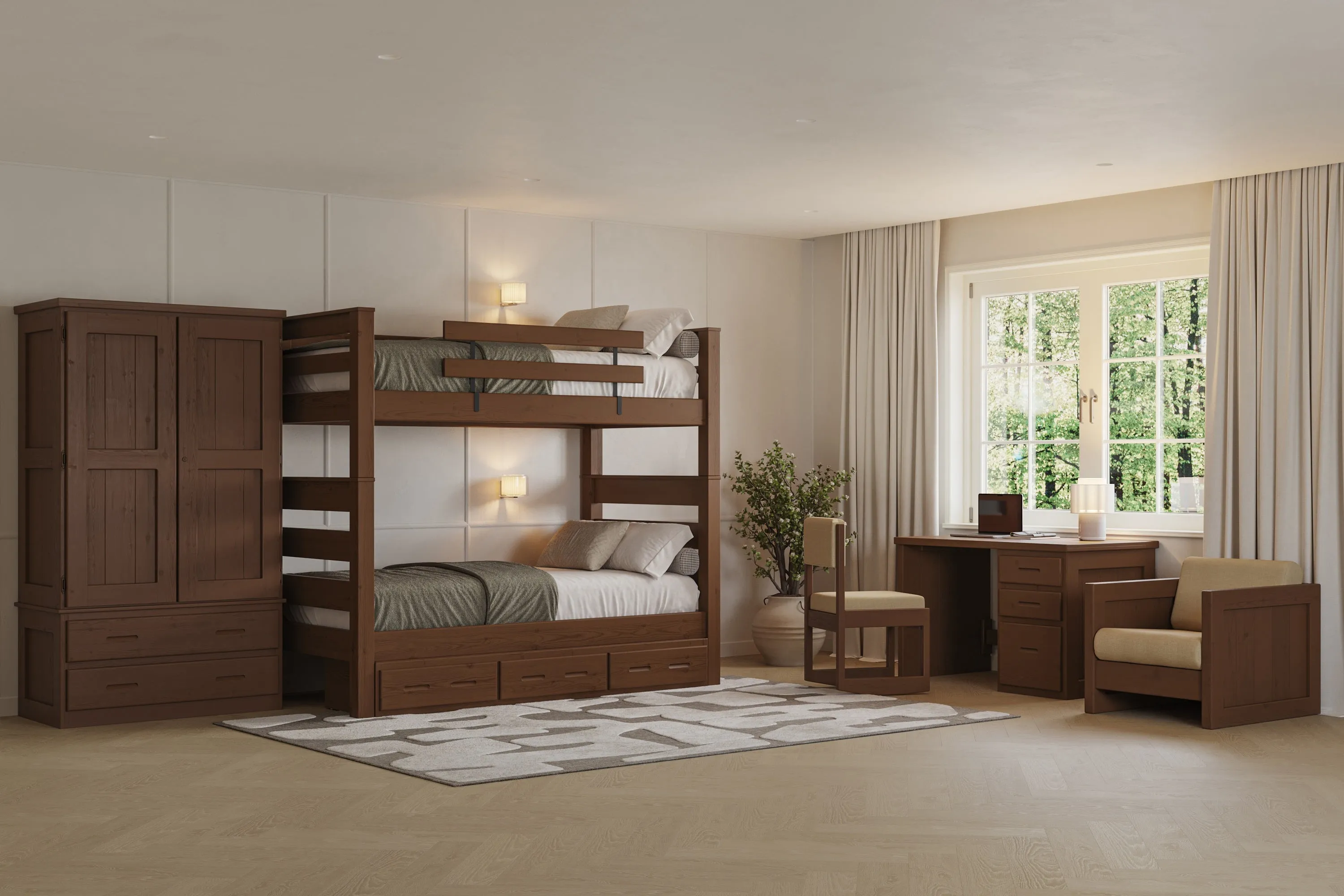 TimberFrame Bunk Beds