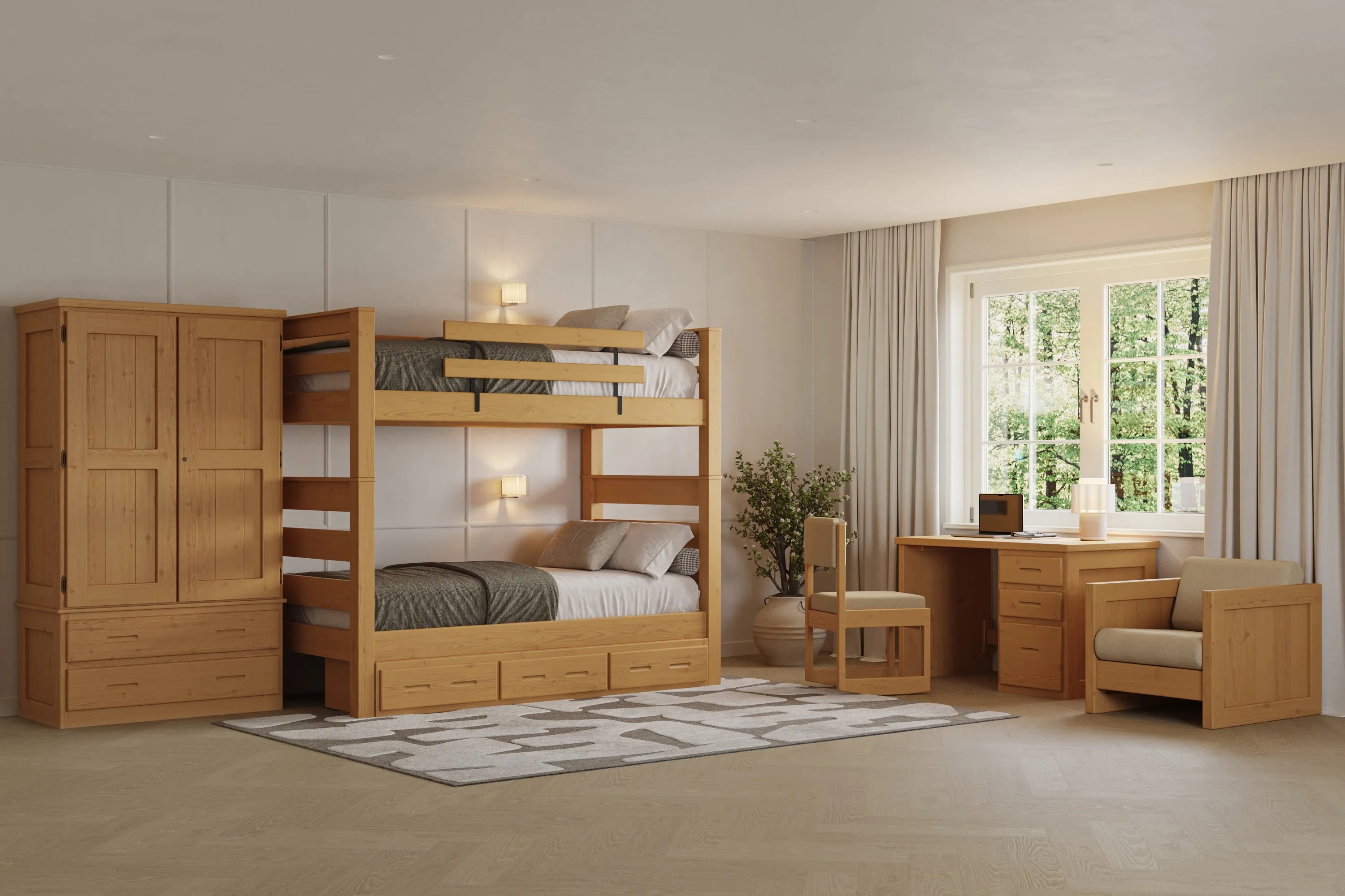 TimberFrame Bunk Beds